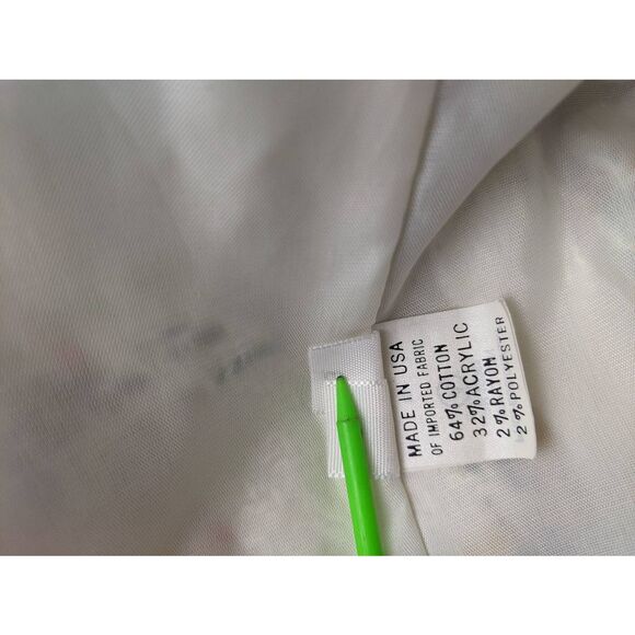 Doncaster Rainbow Tweed Texture Blazer Jacket Woven Knit 3 Buttons Womens 8 Medi - Picture 6 of 8